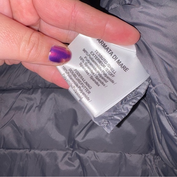 Armata Di Mare men’s Large Italian Dark Green Puffer Jacket - Picture 7 of 11